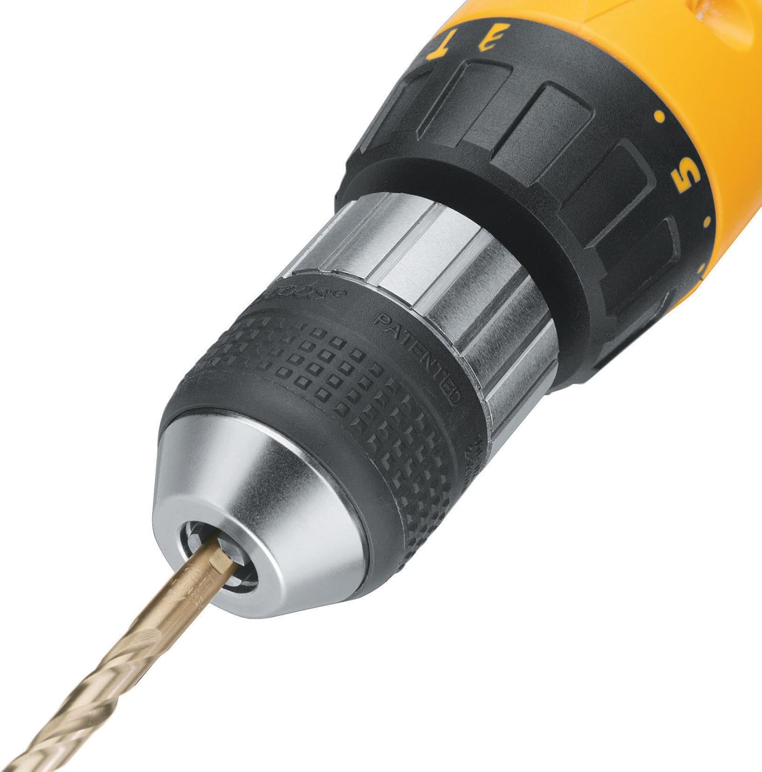 DEWALT DW1916 Gold Ferrous Oxide Pilot Point Twist Drill Bit 1/4 Inch