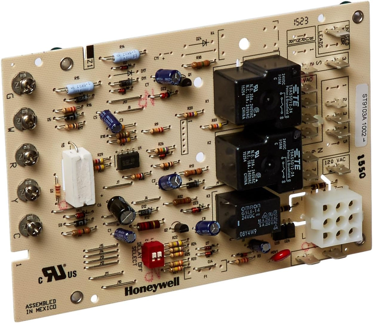 Honeywell ST9103A1002 Replacement Electronic Fan Timer For Oil Furnace