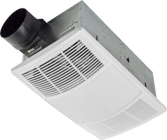 Broan-NuTone BHFLED80 PowerHeat Bathroom Exhaust Fan, Heater, and LED Light Combination, 80 CFM