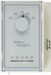 White-Rodgers 1E50N-301 Mercury-Free Mechanical Thermostat, 5.25 inches