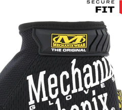 Mechanix Wear MG-05-010 The Original Work Glove Large Black Touchscreen Synthetic Leather