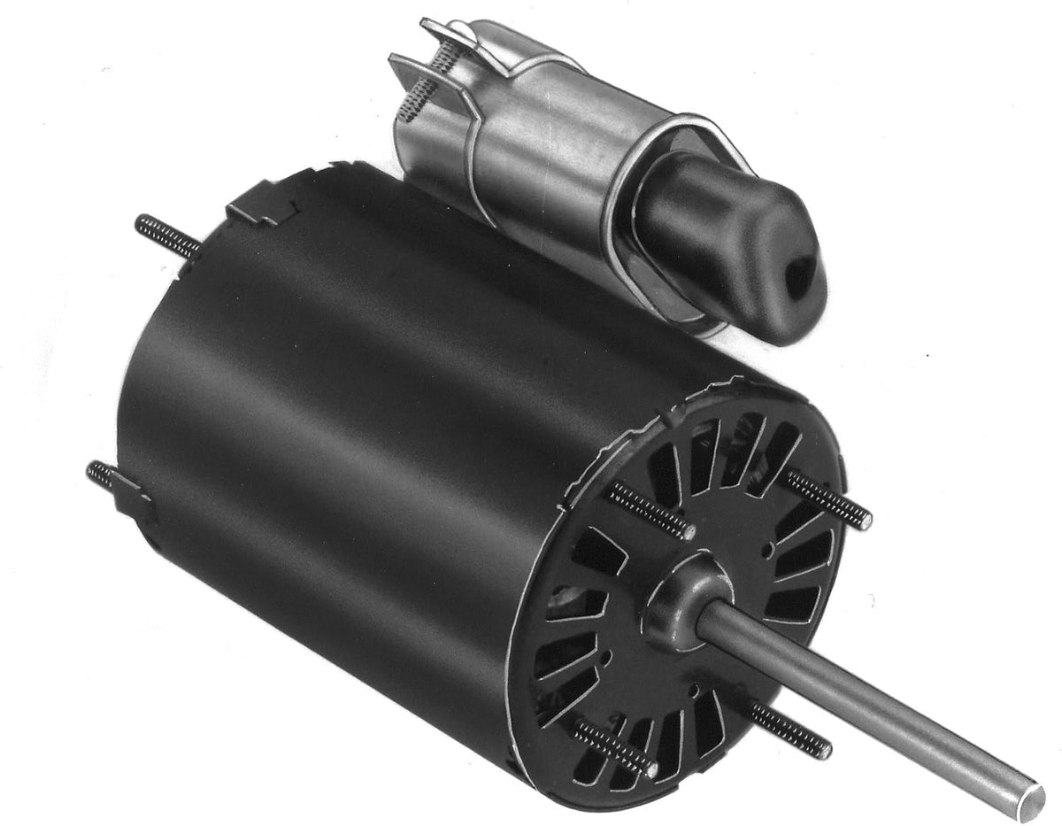 Fasco D405 3.3 Frame Open Ventilated Permanent Split Capacitor General Purpose Motor With Ball Bearing, 1/10HP, 3000rpm, 115V, 60Hz, 1.4 amps