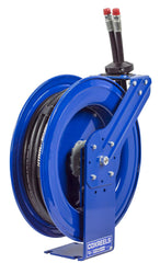 Coxreels MPDL-N-150 Dual Hydraulic Hose Spring Rewind Hose Reel 1/4 I.D. 50 ft 3000 PSI