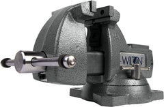 Wilton 21300 Mechanics Bench Vise 4 Inch Jaw Width 4-1/2 Inch Jaw Opening Swivel Base