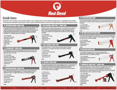 Red Devil 3987 Skeleton Caulk Gun 13