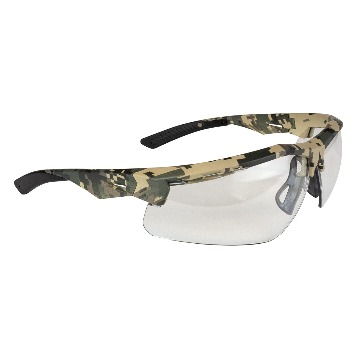 Radians TXM4-11ID Thraxus Safety Eyewear Digital Camo Frame Clear Anti-Fog Lens