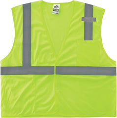 Ergodyne 21025 8210HL Class 2 Economy Mesh Vest Lime L/XL