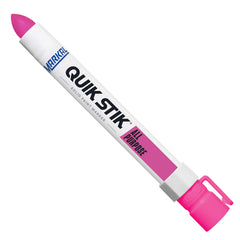 Markal 61044 Quik Stik All Purpose Solid Paint Marker Fluorescent Pink (Pack of 12)