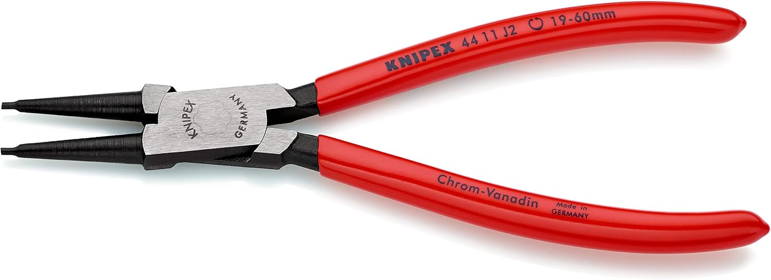 KNIPEX 44 11 J2 Internal Snap Ring Pliers-Forged Tips