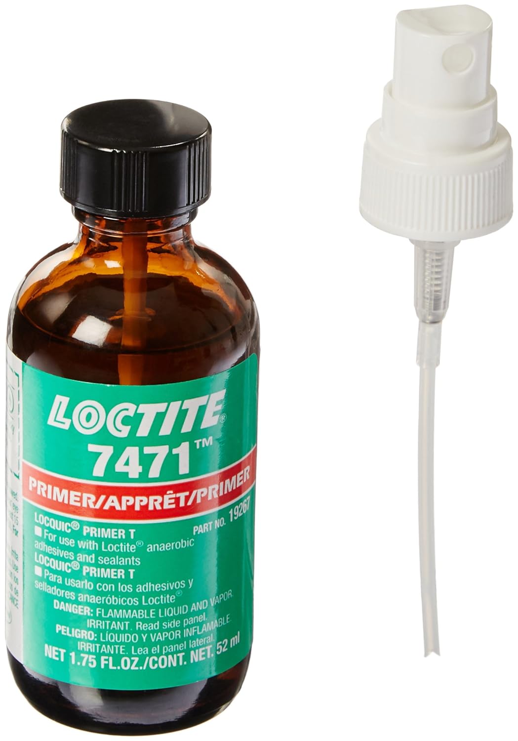 Loctite 135285 Primer 1.75 oz Amber