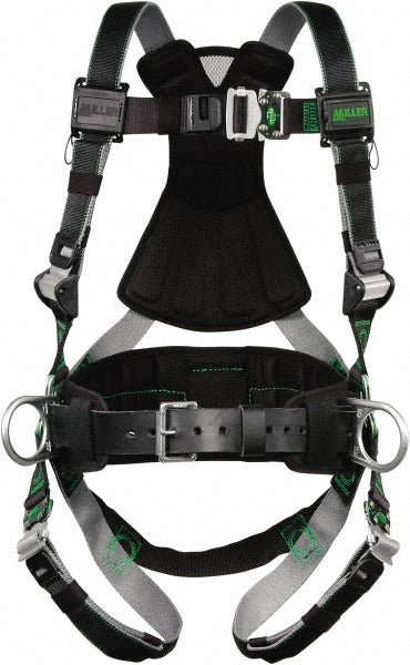 MILLER Miller RDT-QC-BDP/UBK Full Body Harness 400 Lb Universal