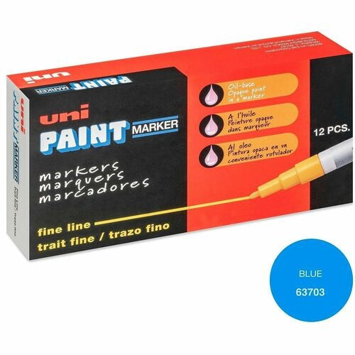 UNI-BALL Uni-ball UBC63703DZ Paint Marker 1.2mm Fine Tip Beige 12pk