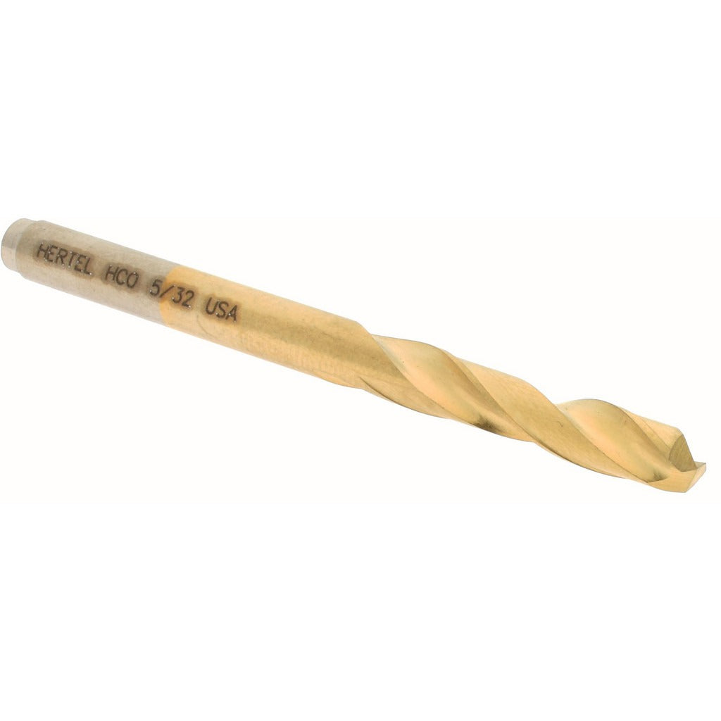 HERTEL Hertel 66691270 Screw Machine Drill Bit 5/32 in Cobalt