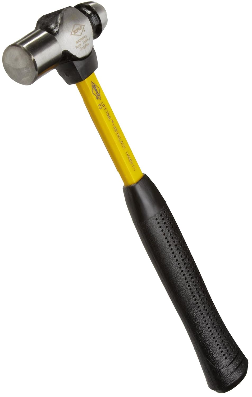 Nupla 21012 Nupla M-12 Classic Ball Pein Hammer, H Grip, 12 Long Handle