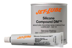 Jet-Lube 73560 Silicone Compound DM Military Grade Moisture Proofing NLGI #3 Food Grade Lubricant 5.3 oz