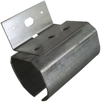 NATIONAL HARDWARE National Mfg N193-961 Galvanized Face Mount Round Rail 12 Ft