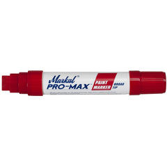 Markal 90902 Pro-Max Liquid Paint Marker with X-Large Tip, Red