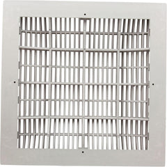 Waterway Plastics 640-4720V Main Drain Grate And Frame White 12 x 12