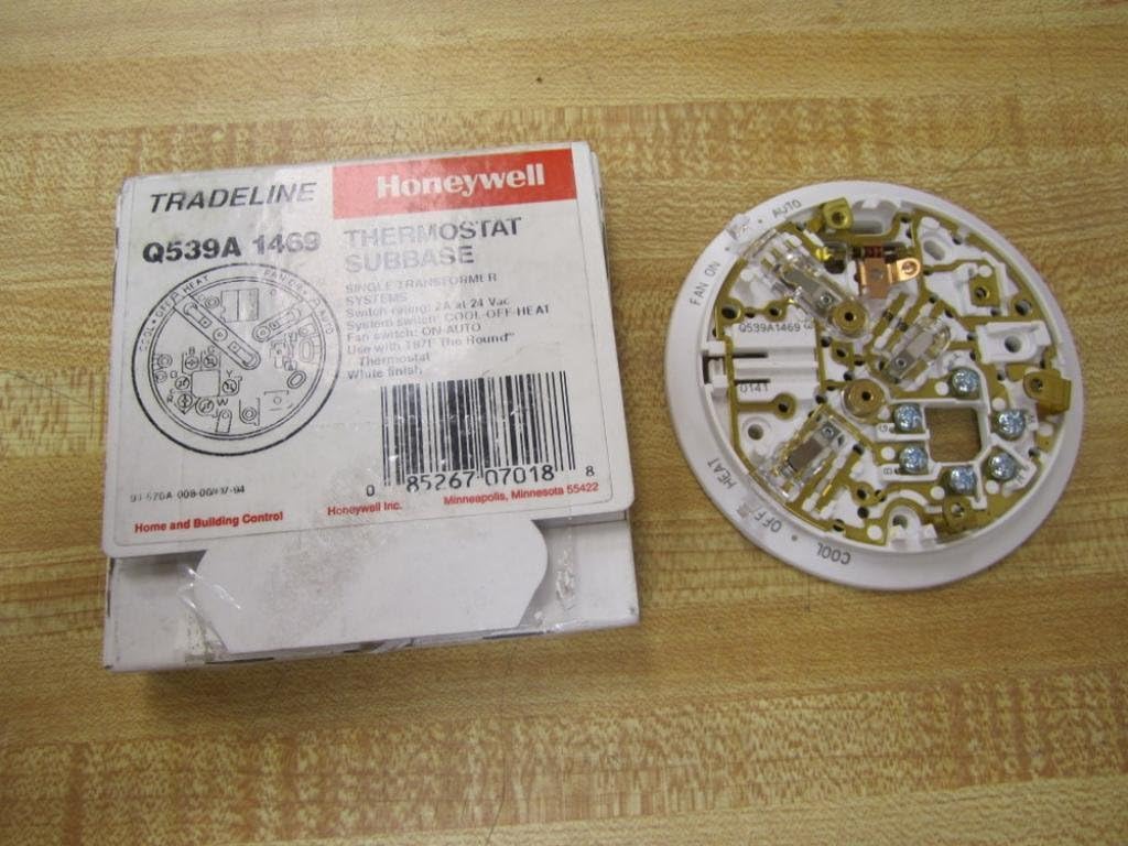 Honeywell Q539A1469 Thermostat Subbase 24 Volts