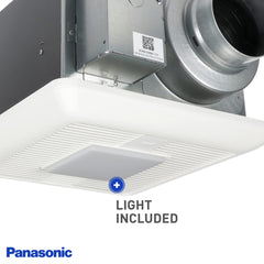 Panasonic FV-0511VKL2 WhisperGreen Select Fan/Light 50-80-110 CFM