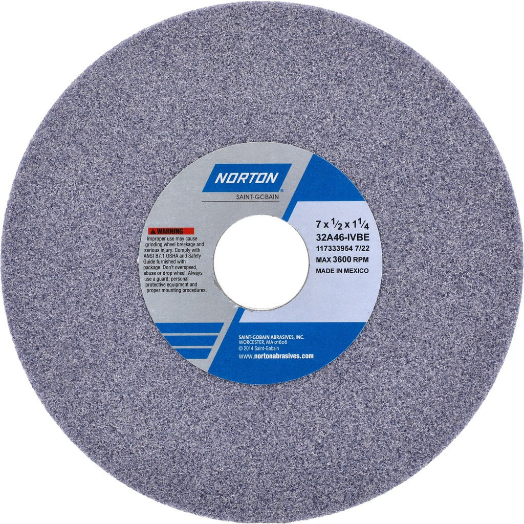 NORTON Norton 66252940864 Surface Grinding Wheel 46 Grit
