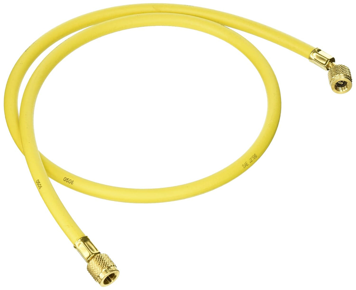 Yellow Jacket 21048 Plus II Charging Hose 1/4 Inch Flare 48 Inch 800 psi Domestic