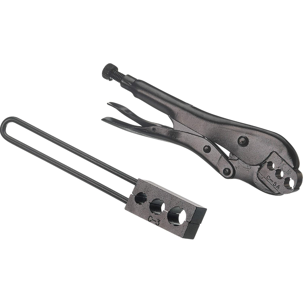 Western Enterprises C-3B Crimping Tool 1 in L With Hammer Strike