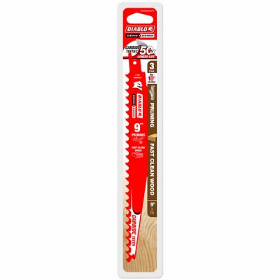 DIABLO Freud DS0903CP3 Carbide Reciprocating Blade 9in 3 Pack