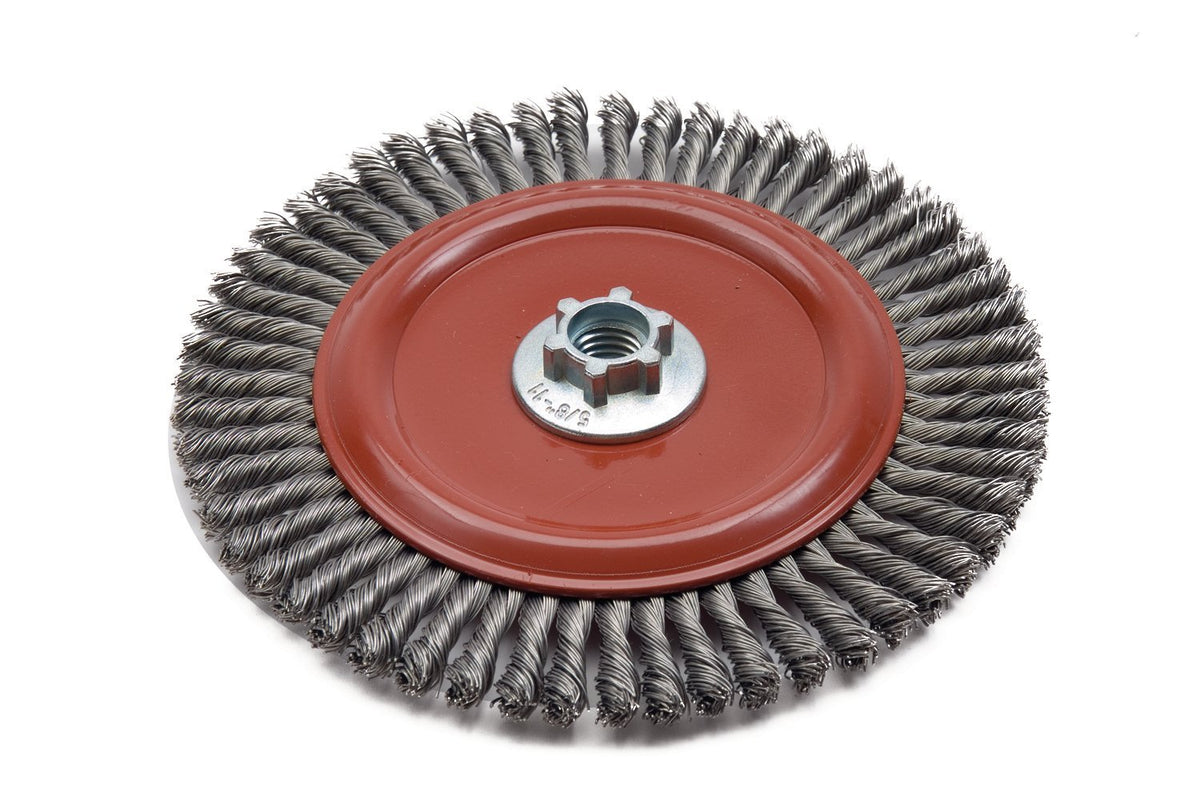 Norton 66252833487 Full Cable Twist Knot Wire Wheel Brush Power 5 Inches Replacement MPN