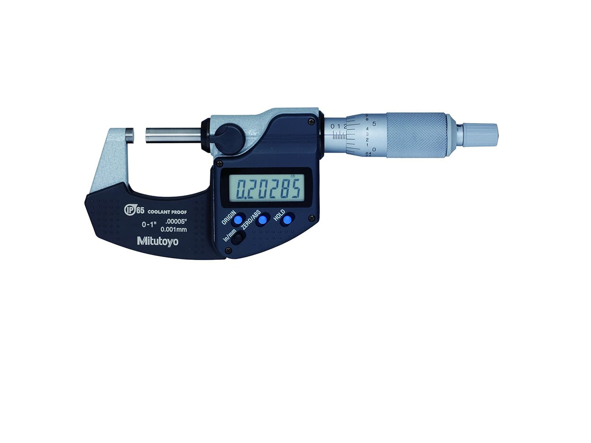 Mitutoyo 293-340-30 Digital Micrometer Ratchet Stop 0-1 Inch