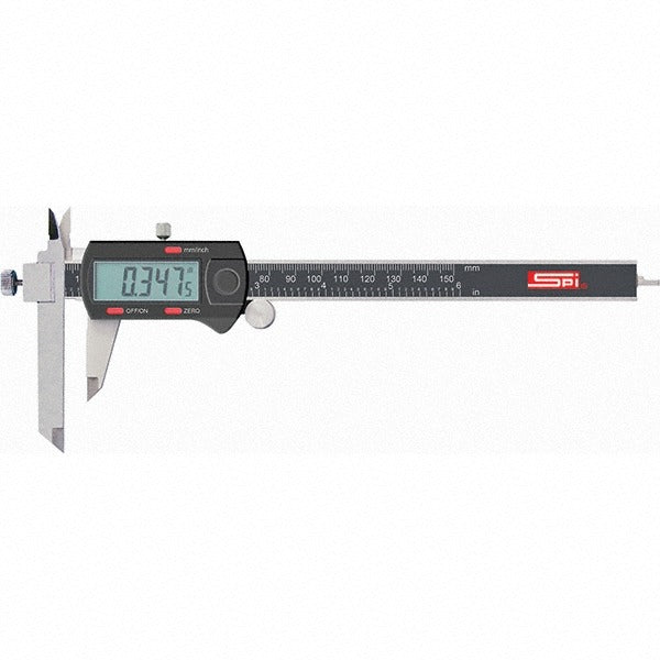 SPIROTHERM Spi 31-170-4 Electronic Caliper 0-8 in Stainless Steel
