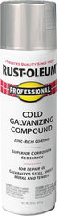 Rust-Oleum 7585838 Professional Cold Galvanizing Compound Spray Paint 20 oz Gray