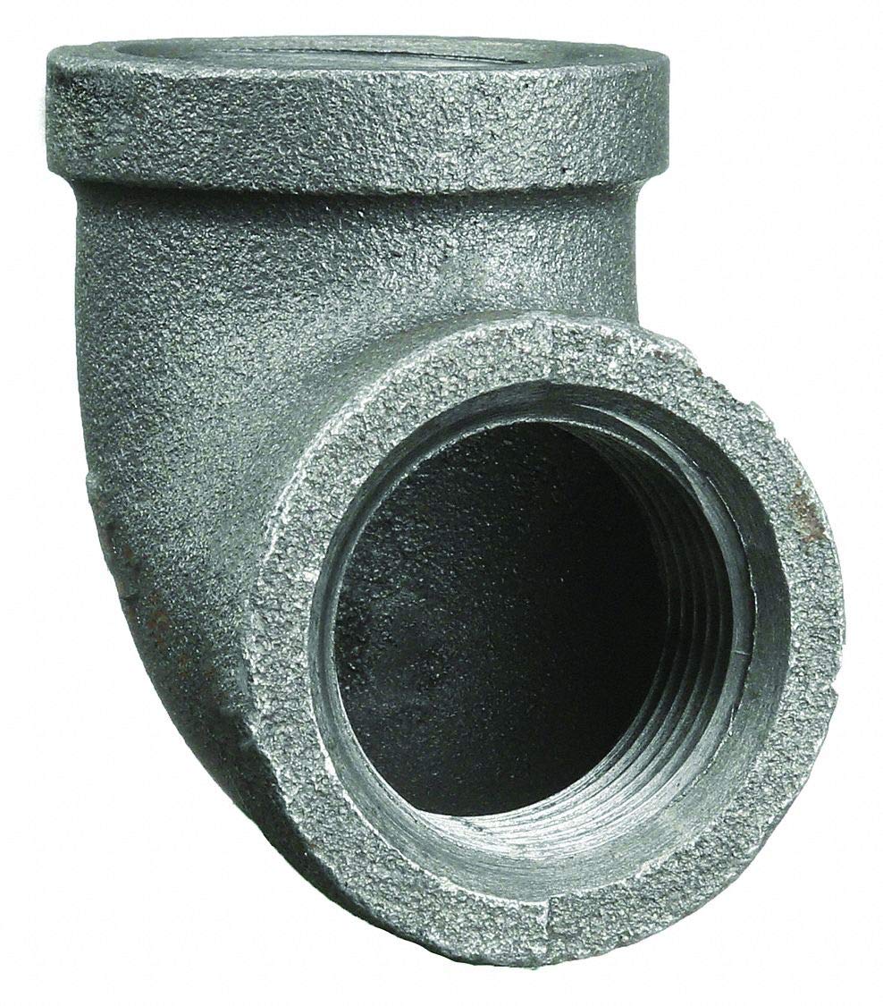 CAI - ANVIL 0310001201 1 in. Female Black Malleable Iron 90-Degree Elbow