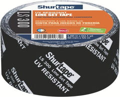 Shurtape 102666 LS 300 HVAC Line Set Tape 55m Length x 48mm Width Black Pack of 1