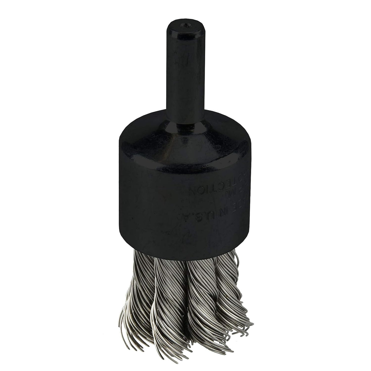 Weiler 10029 Knot Wire End Brush .014 Stainless Steel Fill, Made in the USA