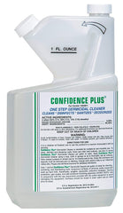 MSA 10009971 Confidence Plus 2 Liquid Germicidal Cleaner Makes up to 32 Oz of Sanitizer