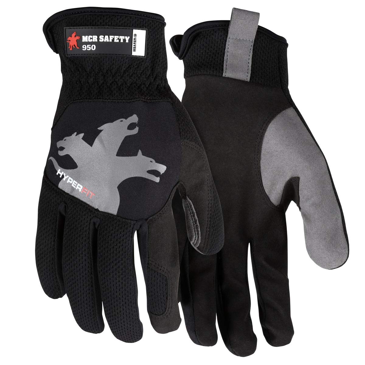 MCR Safety 950L Mechanics Gloves Large Full Finger