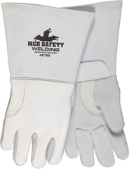 MCR Safety 49750M Welding Gloves, Heat Resistant, Kevlar Stitching, Medium