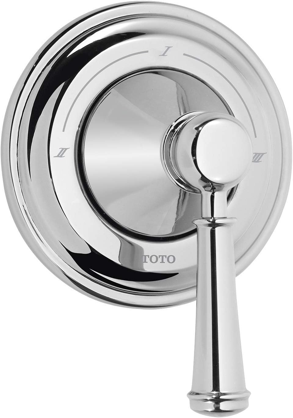 Toto TS220XW1#CP Vivian Three-way Diverter Trim- Lever Handle Polished Chrome