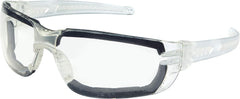 MCR Safety HK310PF Hellkat 3 Foam Lined Clear Max6 Lens