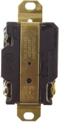 Pass & Seymour L520R Locking Receptacle 20A 2P 3W 125V