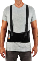 Ergodyne 11094 ProFlex 1650 Back Support Belt 7.5 Elastic Adjustable Removeable Straps Large