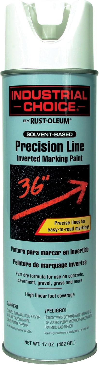 Rust-Oleum 203030 Marking Paint White 17 Ounce Pack Of 12