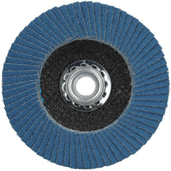 Norton 63642503512 Charger R822 Arbor Thread Fiberglass Flat Flap Discs Coarse P60 Grit 5 Pack