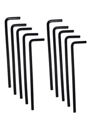 Eklind Tool 15612 6mm Long Hex-L Key Allen Wrench Pack of 10