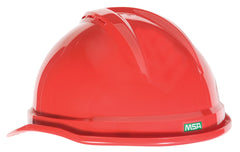 MSA 10034022 V-Gard 500 Protective Cap 4 Point Fas-Trac Suspension Red