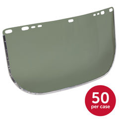 Jackson Safety 29090 F30 Acetate Face Shield 9 x 15.5 x 0.04 Inches Dark Green