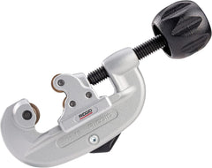 Ridgid 32920 Model 15 Screw Feed 3/16 to 1-1/8 Tubing and Conduit Cutter with X-CEL Knob Silver