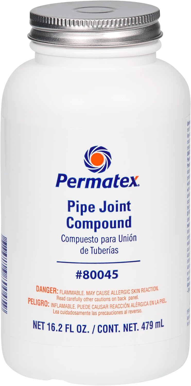 Permatex 80045 Pipe Joint Compound 16.2 Ounce Bottle