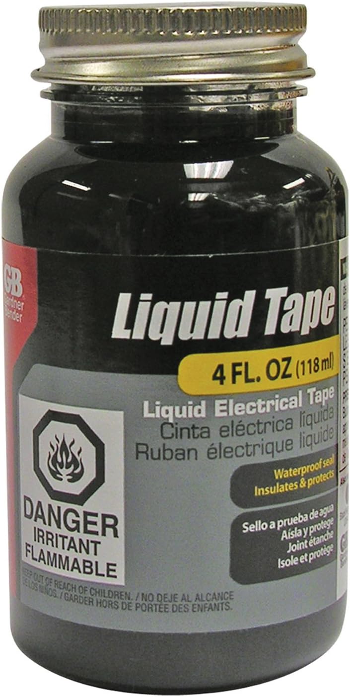 Gardner Bender LTB-400 Liquid Electrical Tape Easy-on (4 Oz Bottle) Replacement MPN